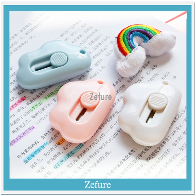 

Zefure Pisau Mini Pemotong Kertas Mini Cutter lucu
