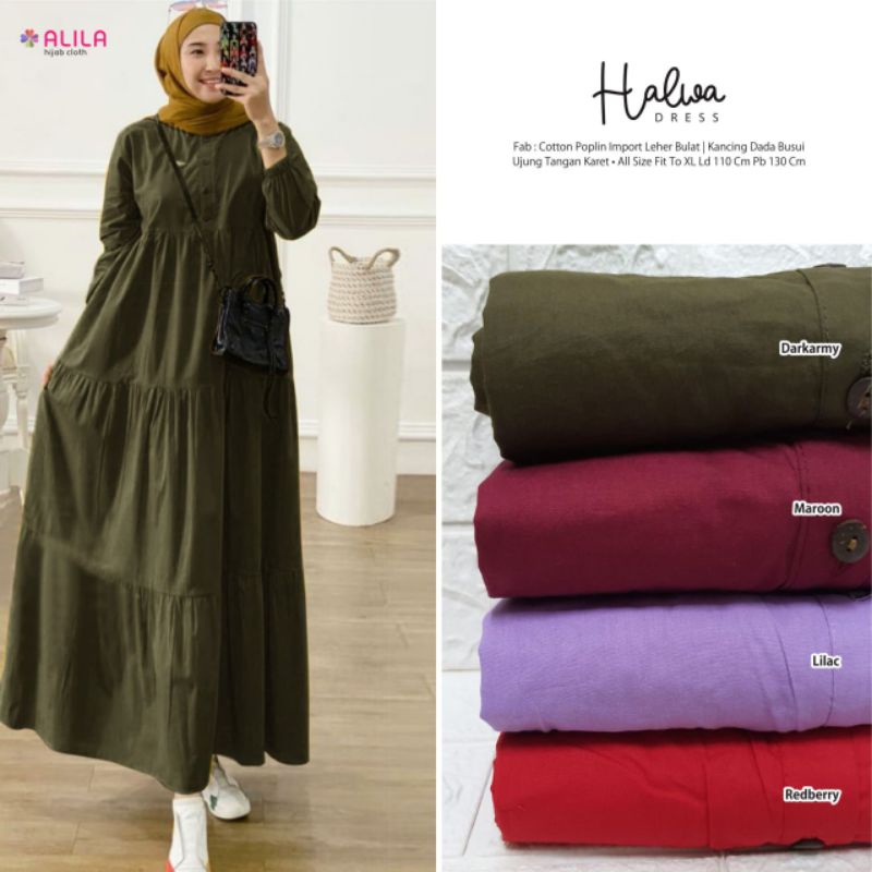 DRESS HALWA ORIGINAL ALILA