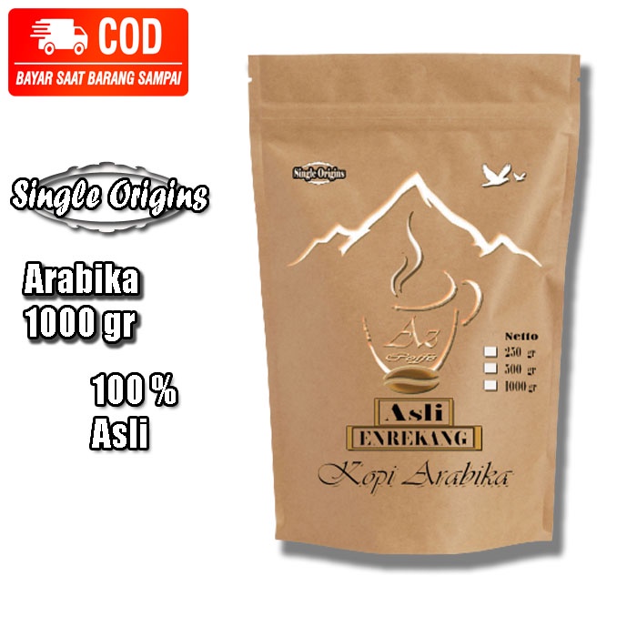

Kopi Arabika Asli Enrekang 1000 gr
