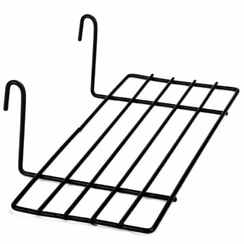 Rak Gantung Besi Wall Grid Display Sepatu Hijang Tatak Pot Tanaman