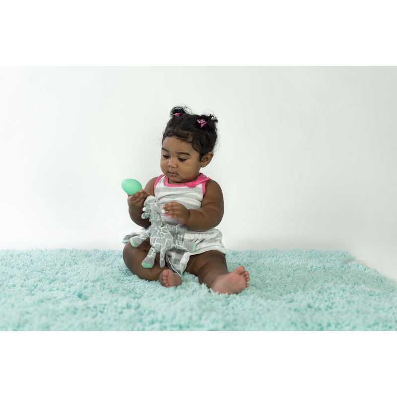 The Teething Egg Teething Pal | Boneka Plush Teether Gigitan Bayi