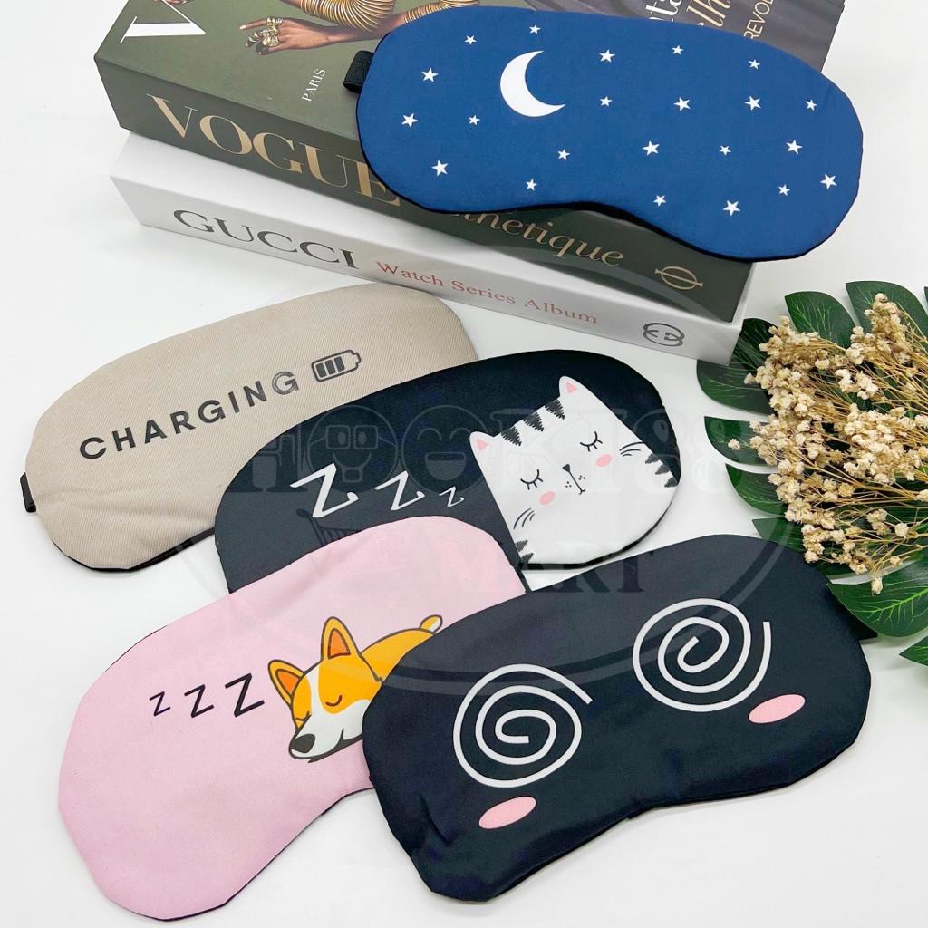 PENUTUP MATA TIDUR BTS EDITION/TRAVEL SLEEP MASK BT21/SLEEPING MASK KARAKTER KOREA