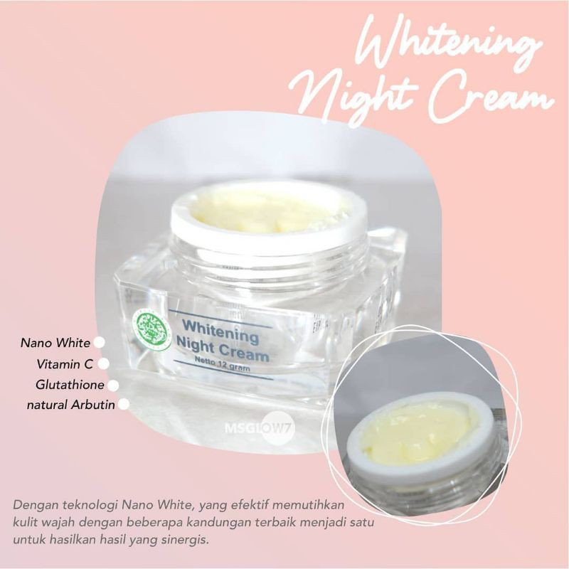 

whiteningnightcream