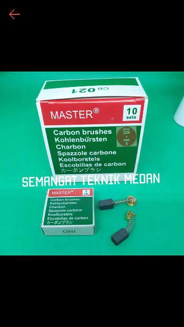 Cb21 Carbon Brush Arang Sepul Gerinda Tangan Hitachi Cb 21 Cb21 Master