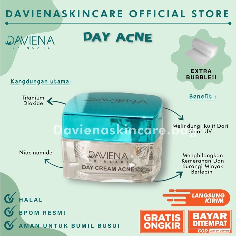 DAY CREAM ACNE DAVIENASKINCARE