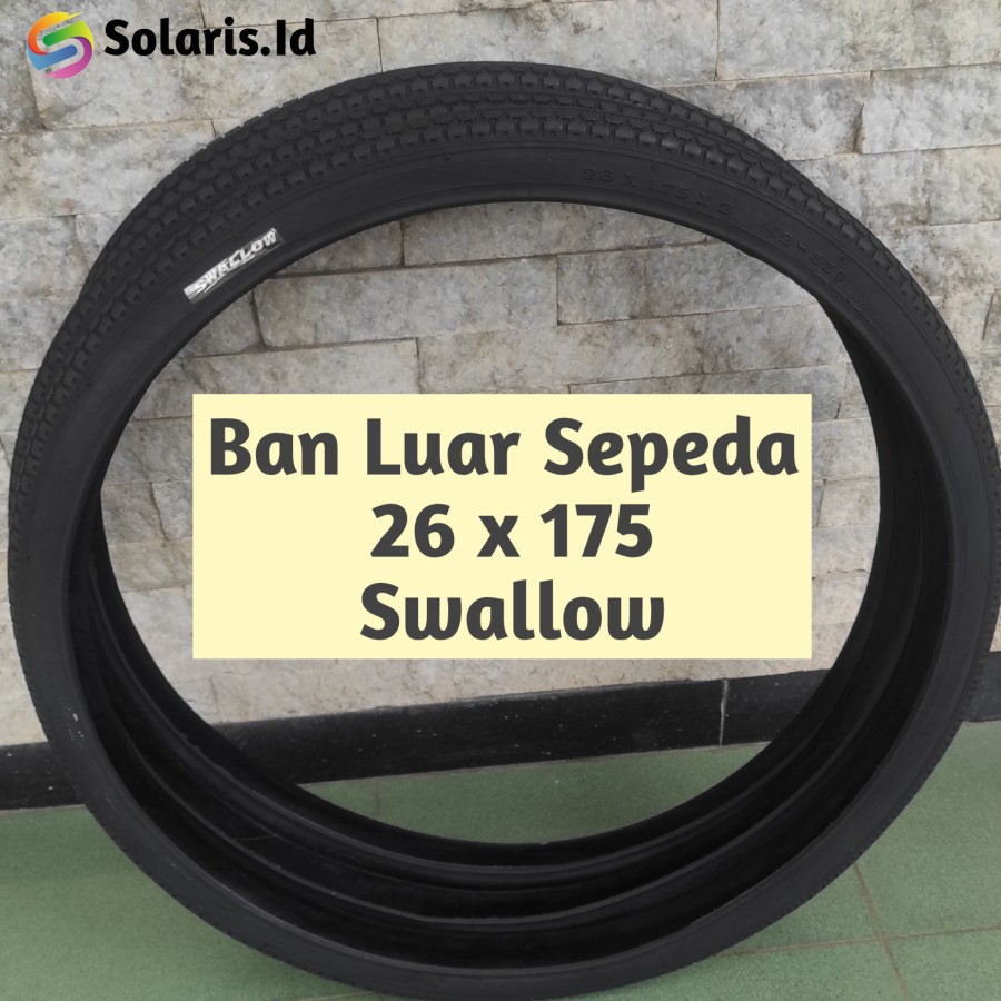 Ban Luar Sepeda Mini MTB 26 x 1.75 175 / 2.125 2125 Swallow