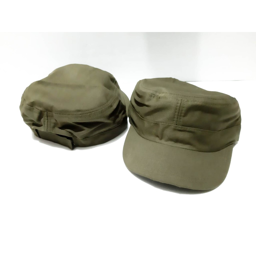 TOPI KOMANDO / MILITARY POLOS MURAH / TOPI MILITER - Hijau Army