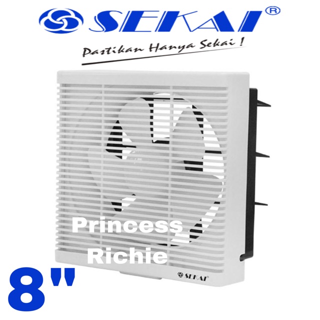 Exhaust gan Sekai 8 inch WEF 890