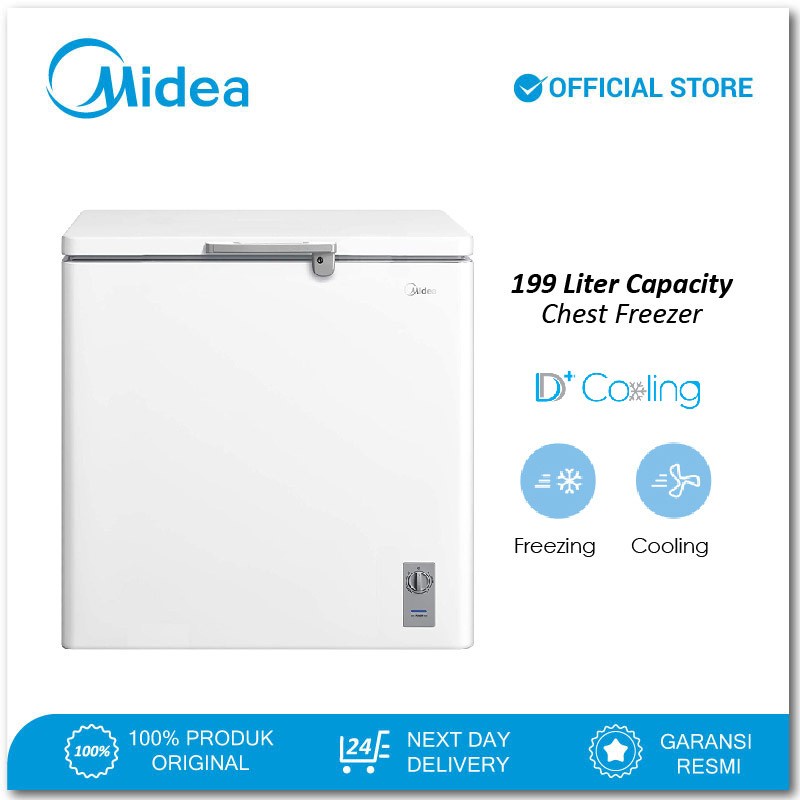 Midea Chest Freezer HS-259CNK (199L)