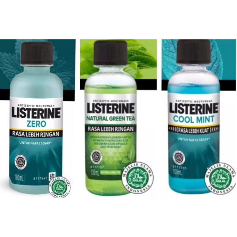 (100 ml) Listerine mouthwash