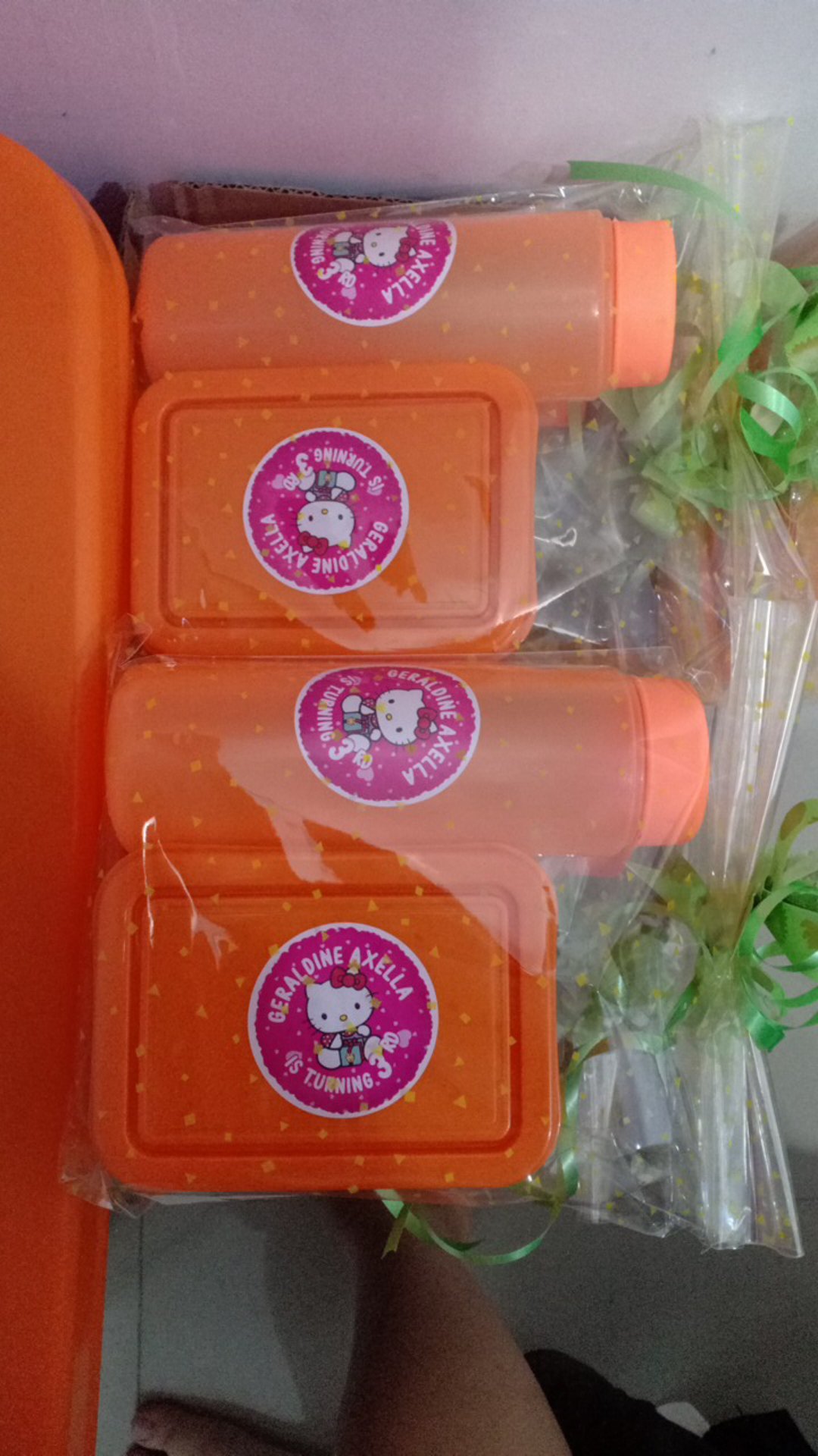 Parcel Lunch Box Lemony + My Bottle Kemasan Ulang Tahun