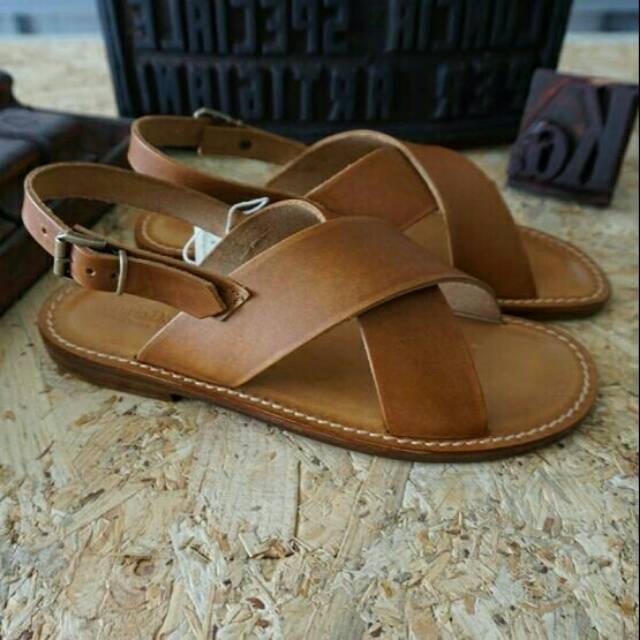 Sendal Pria / Sendal Gladiator Pria / Sendal Pria Kulit