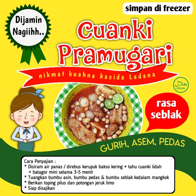 

CUANKI Rasa SEBLAK