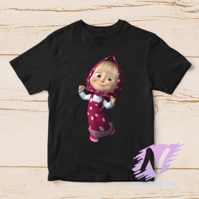 kaos marsa and the bear baju koas Masha kaos anak