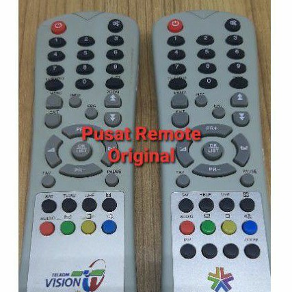 REMOTE REMOT RECEIVER PARABOLA TELKOMVISION ORIGINAL ASLI