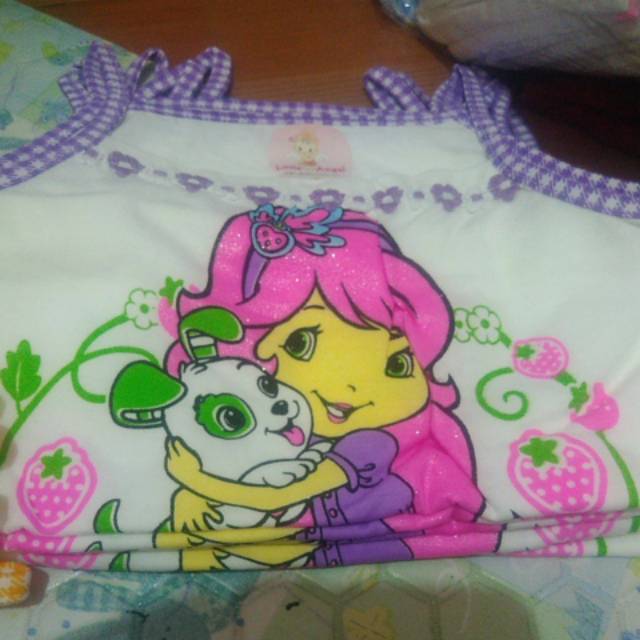 Kaos dalam singlet baby bayi gambar halus murah little angel
