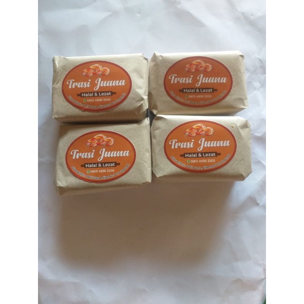

Terasi/trasi juana asli premium, super enak 250 gram