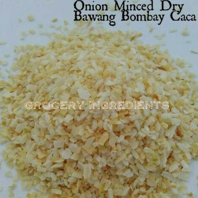 

Onion Minced / Seasoning Onion Flake / Bawang Bombay Cacah - 1Kg