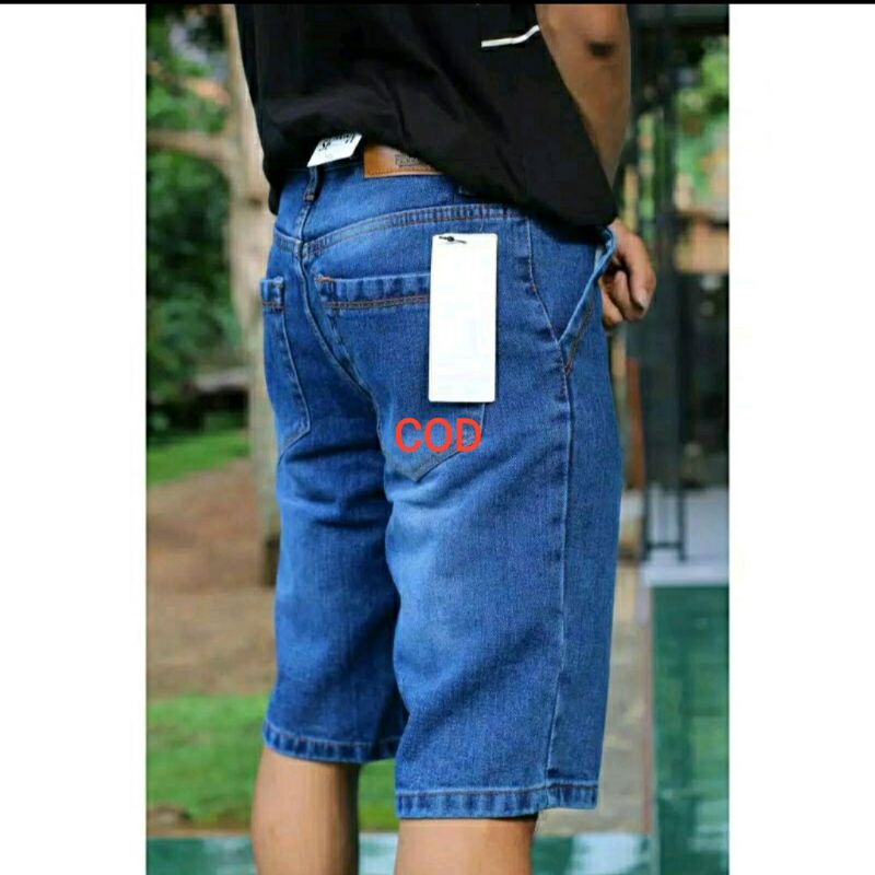 Celana Sobek JUMBO Pendek Pria / Celana Jeans Sobek BIG SIZE Celana Cowok