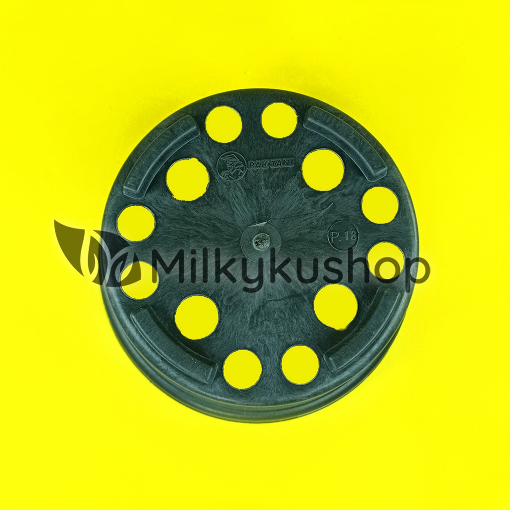 POT PAK TANI P18 HITAM 18 CM - POT BUNGA TANAMAN