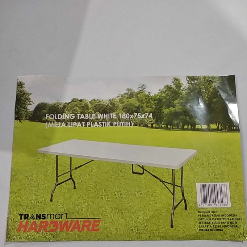 Jual folding table white | Shopee Indonesia