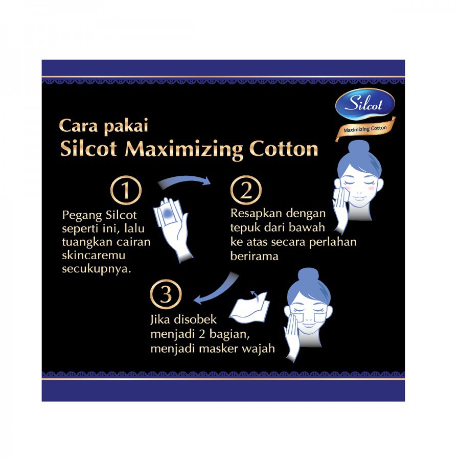 ★ BB ★ SILCOT Maximizer Cotton 40 Pcs - Kapas Kecantikan Unicharm