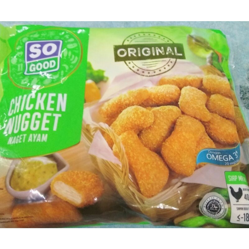 

SO GOOD NUGGET ORIGINAL 400G