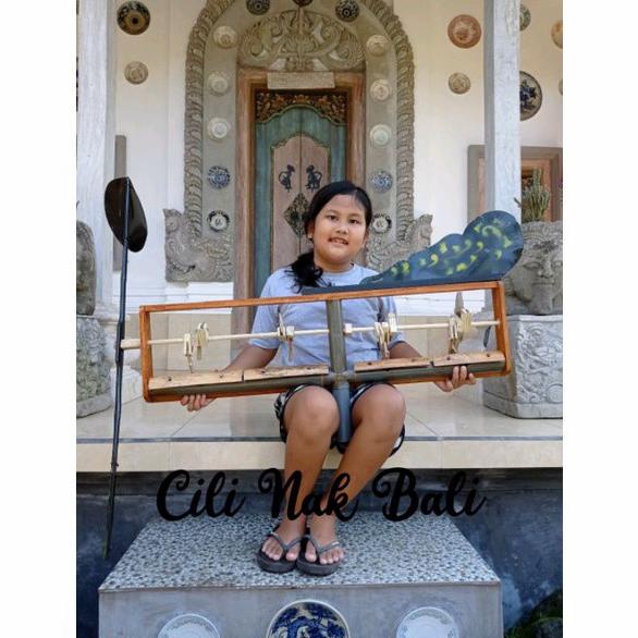 $+$+$+$+] Kincir Angin Bambu Wind Chimes Pindekan Gambelan Bali Murah 4 Nada