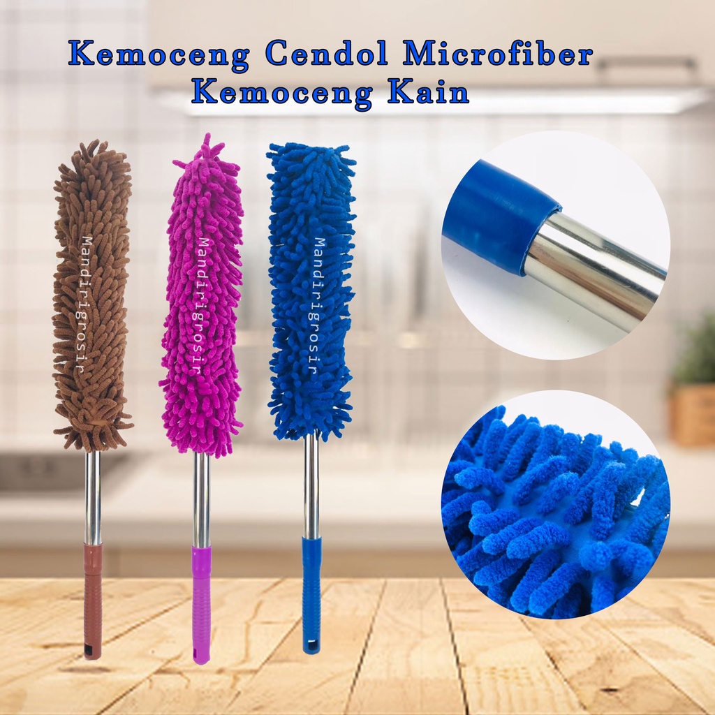 Kemoceng * Kemoceng cendol Microfiber *Kemoceng kain *Kemoceng panjang pendek