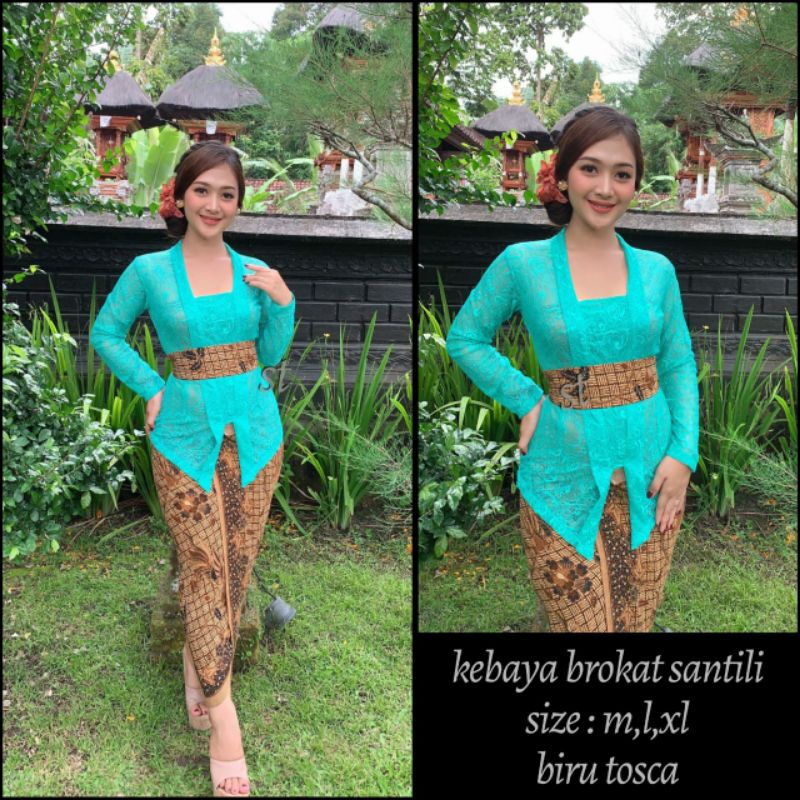 SALE KEBAYA BALI JADI STRAIT SANTILI (ATASAN KEBAYA SAJA)