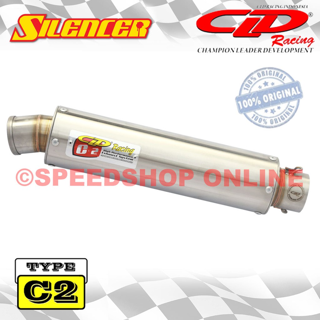 silencer knalpot cld silencer only c2 bulat doff original
