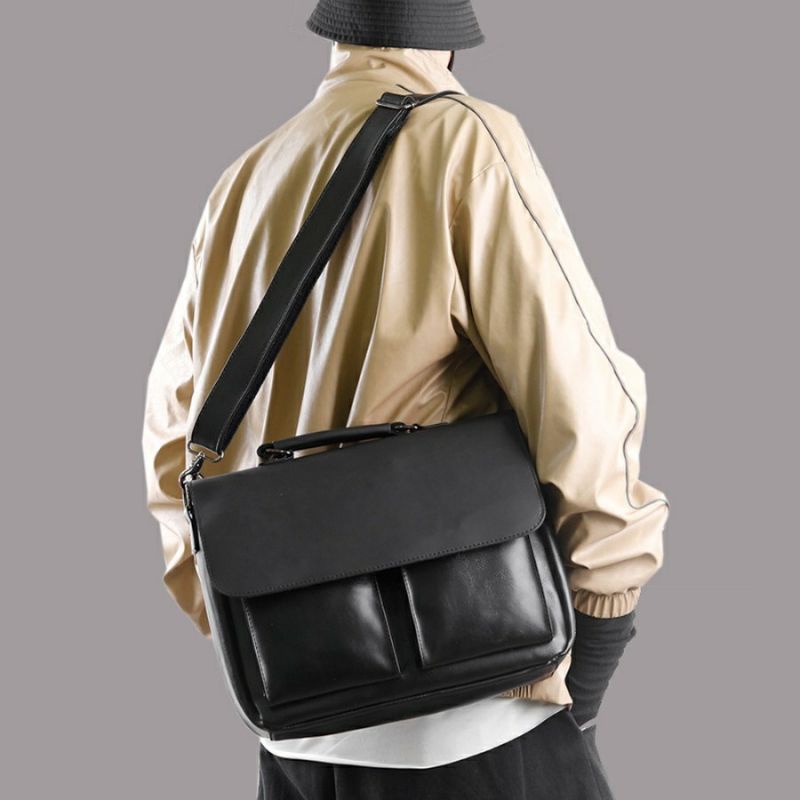 TAS MESSENGER COWOK TAS SELEMPANG COWOK TAS SELEMPANG PRIA TAS SELEMPANG KULIT (TSW555)