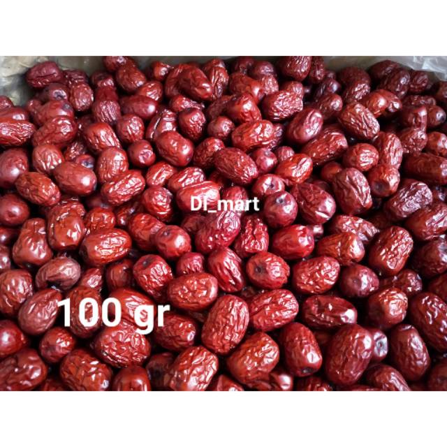 

Angco / Ang Co / Kurma Merah / Kurma China / Red Dates 100 gr