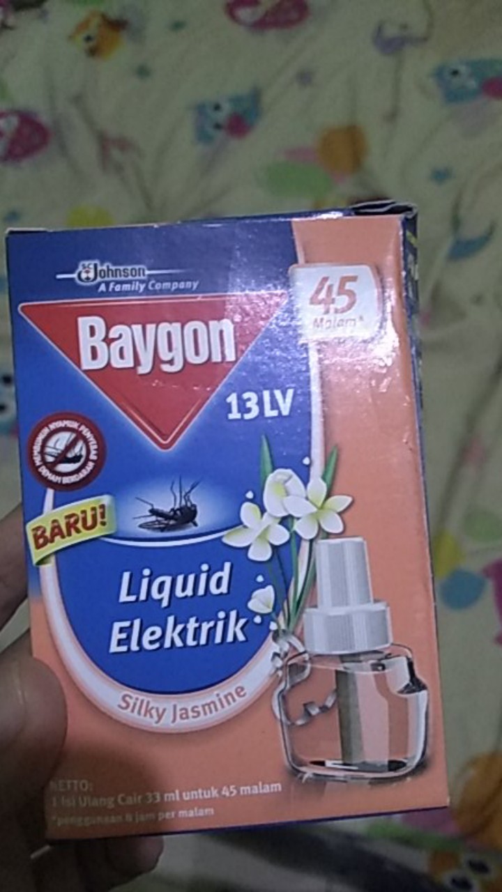 Baygon Liquid Elektrik Refill Silky Jasmine 33 Ml