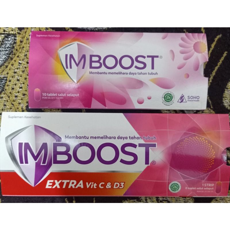 Imboost isi 4/10 tablet / Extra 8 kaplet / Force 1 tablet