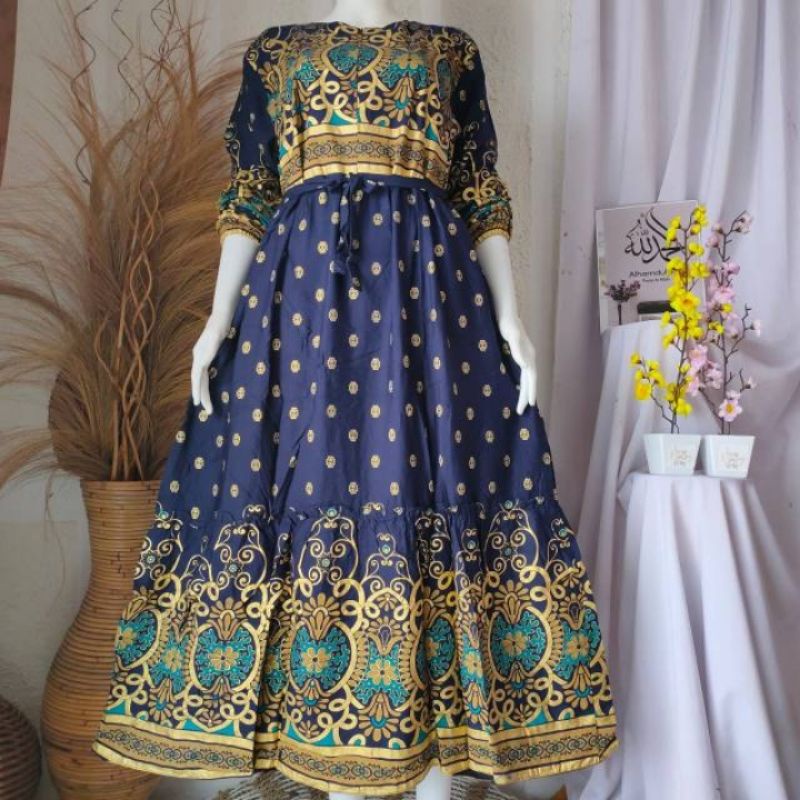 gamis rayon prada india motip batik