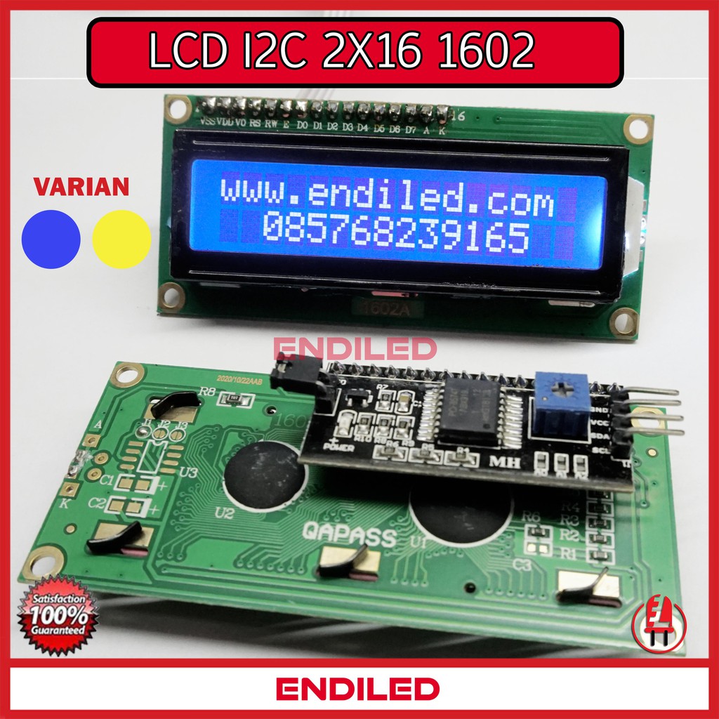 LCD I2C 16x2 1602