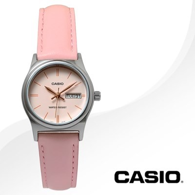 CASIO Original LTP-V006L Series (Jam Tangan Kulit Wanita)