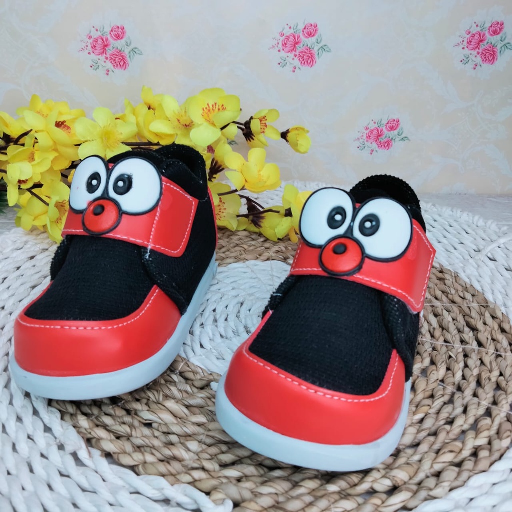 [TAMAN SEPATUKU] SEPATU TRENDY MURAH SNEAKER ANAK LAKI LAKI KARAKTER USIA 1-2 TAHUN CAX45