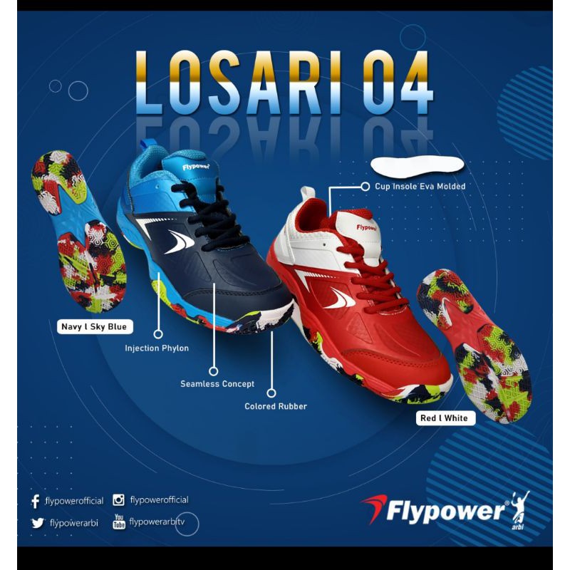 Sepatu flypower Losari 04 original