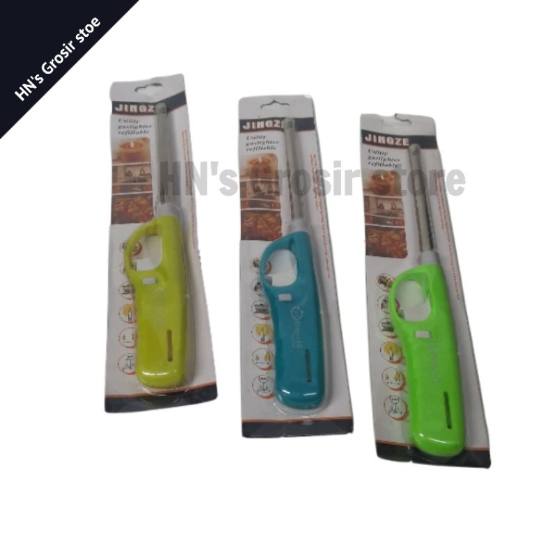 Korek kompor gas panjang - korek pistol bisa di isi ulang