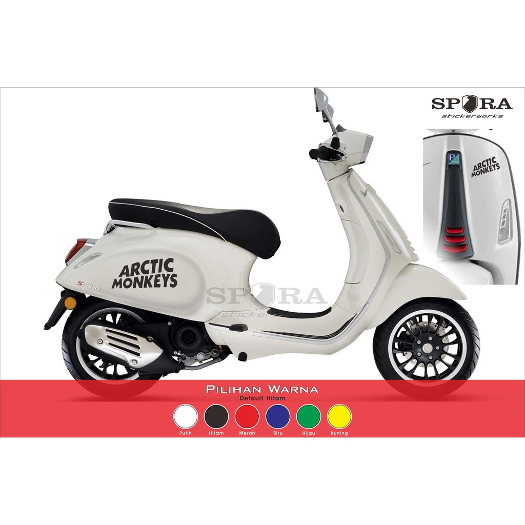 Sticker Arctic Monkey Vespa