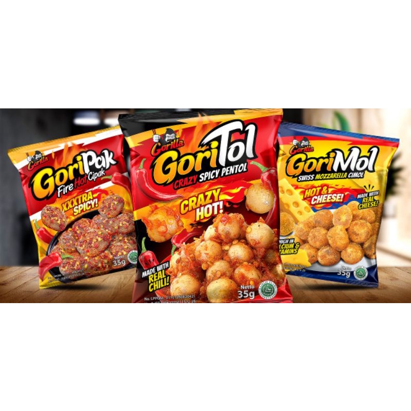 

PENTOL/baso aci pentol PEDAS GORITOL gorilla