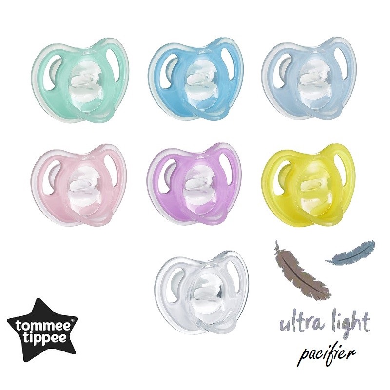 Tommee Tippee Ultra Light Silicone Soother / Empeng Bayi