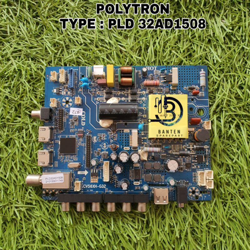 MB MAINBOARD MOTHERBOARD TV LED POLYTRON PLD32AD1508 PLD 32AD1508
