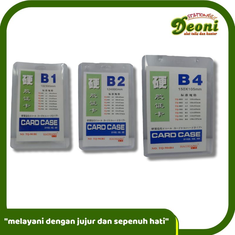 Name Tag Plastik B1 B2 B3 B4 20pcs