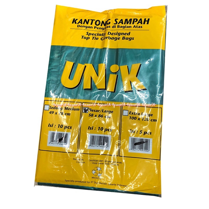 Unik Kantong Sampah Abu Abu Hijau 58x86cm Dengan Pengikat Tali Atas Bagian Plastic Trash Bin Unique Garbage Trash Bags Plastic Bag Plastik Sampah