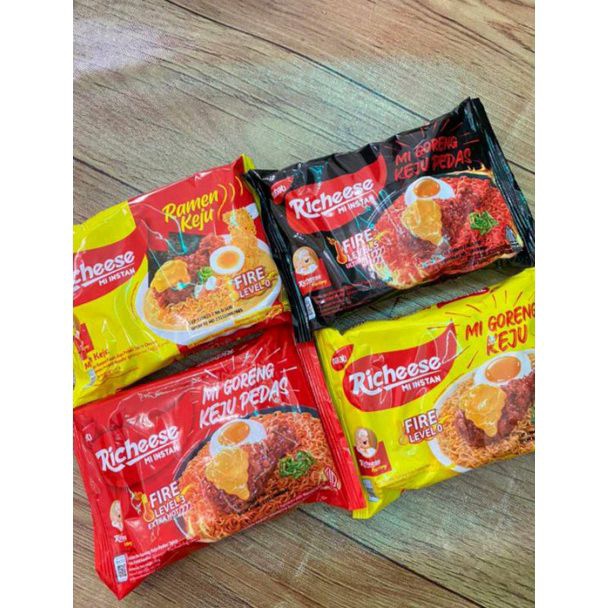 

Mie Richeese Goreng Keju lv 0 & Ramen lv 0