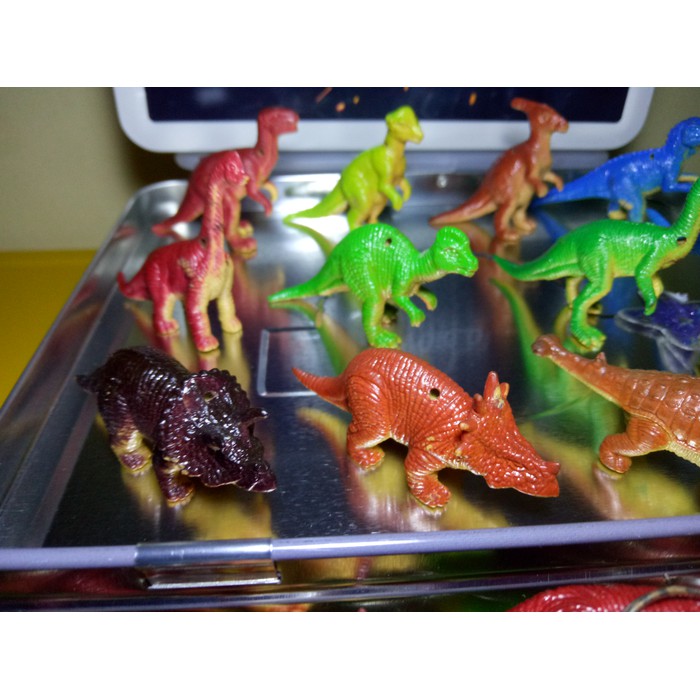 Gantungan kunci animal / dinosaurus / minatur pajangan