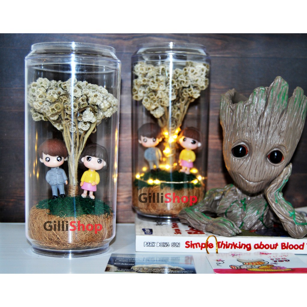 

Bunga edelweis miniatur yellow/kado valentine,kado bunga/kado unik